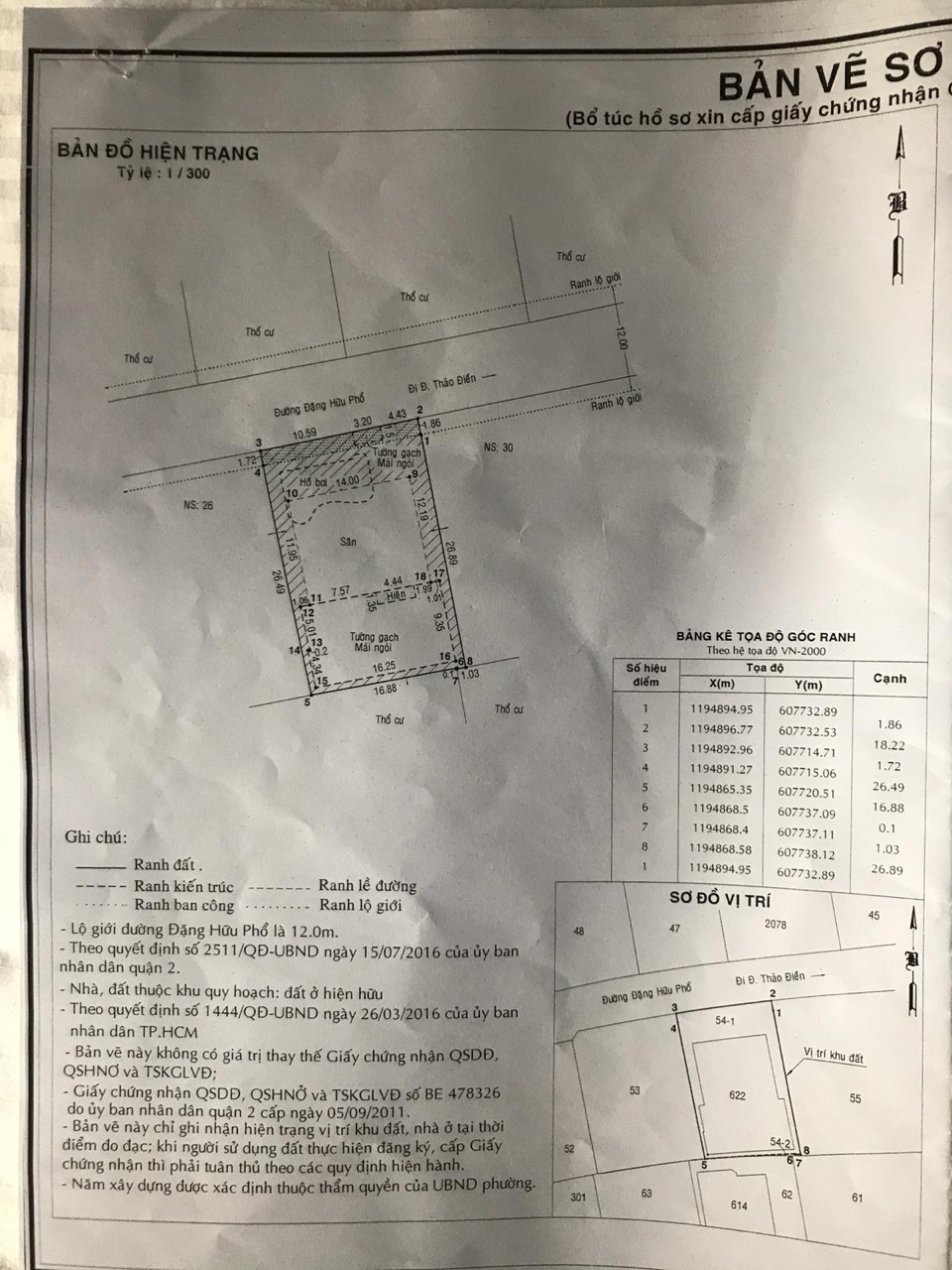 Biệt thự Đặng Hữu Phổ - 513m2- 60 tỷ