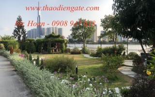 Bán đất Biệt thự mặt sông Thảo Điền, TP. Thủ Đức - 1800m2