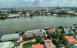 Bán Đất biệt thự Thảo Điền mặt sông Sài Gòn -