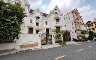 Bán biệt thự khu bờ sông Trần Não - bến Tàu Bình An